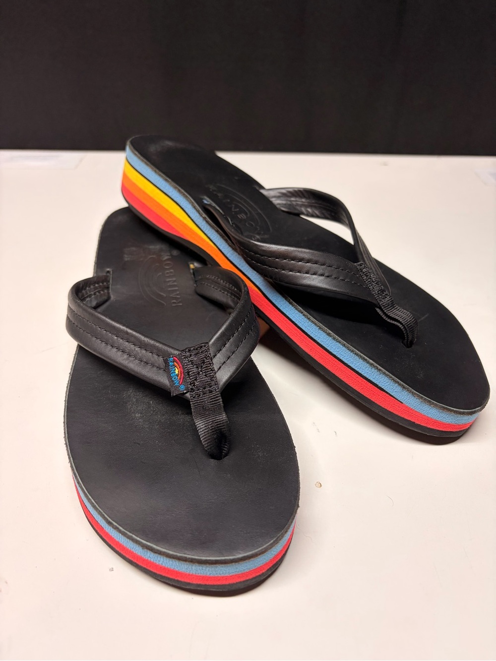 Rainbow Sandals 4 Layer wedge